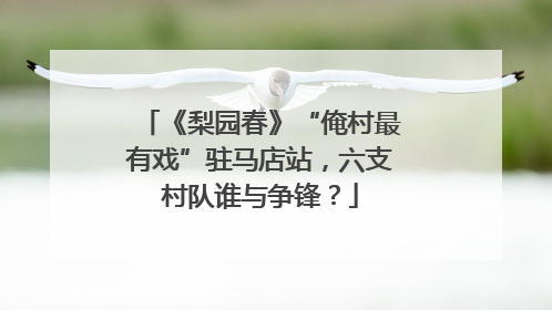 《梨园春》“俺村最有戏”驻马店站，六支村队谁与争锋？