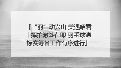 “羽”动兴山 美遇昭君丨挥拍激战在即 羽毛球锦标赛筹备工作有序进行