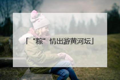 “粽”情出游黄河坛
