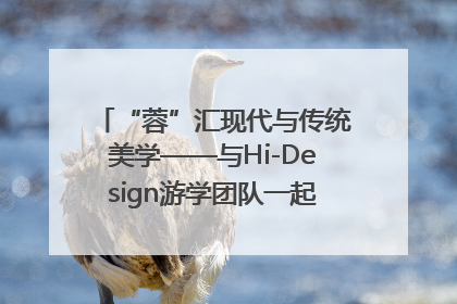 “蓉”汇现代与传统美学——与Hi-Design游学团队一起“读懂”成都