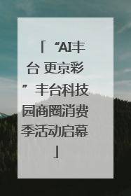 “AI丰台 更京彩”丰台科技园商圈消费季活动启幕