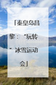 秦皇岛昌黎：“玩转”冰雪运动会