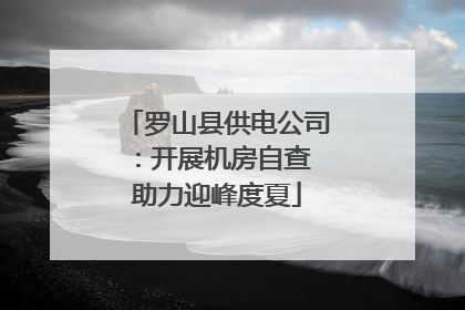罗山县供电公司：开展机房自查 助力迎峰度夏