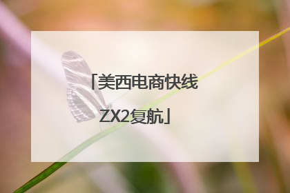 美西电商快线ZX2复航