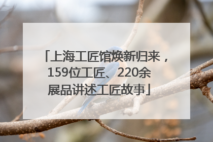 上海工匠馆焕新归来，159位工匠、220余展品讲述工匠故事
