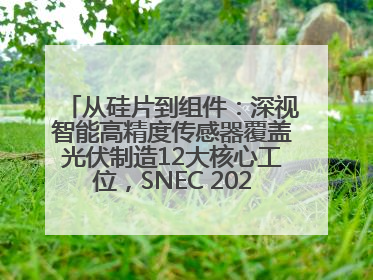 从硅片到组件：深视智能高精度传感器覆盖光伏制造12大核心工位，SNEC 2025诚邀见证
