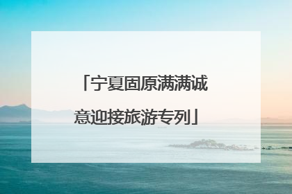 宁夏固原满满诚意迎接旅游专列