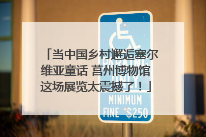 当中国乡村邂逅塞尔维亚童话 莒州博物馆这场展览太震撼了！