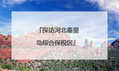 探访河北秦皇岛综合保税区