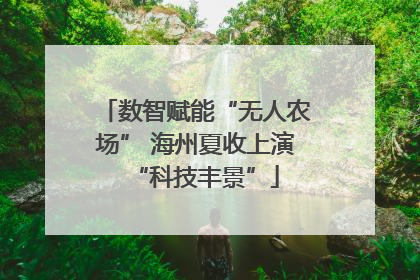 数智赋能“无人农场” 海州夏收上演“科技丰景”