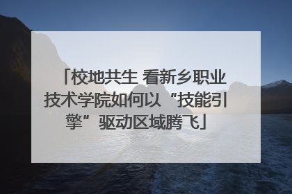 校地共生 看新乡职业技术学院如何以“技能引擎”驱动区域腾飞