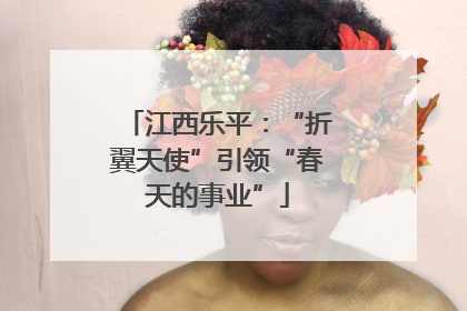 江西乐平：“折翼天使”引领“春天的事业”