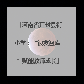 河南省开封县街小学：“银发智库”赋能教师成长
