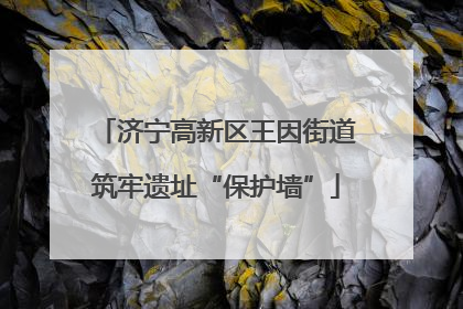 济宁高新区王因街道筑牢遗址“保护墙”
