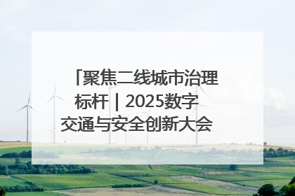 聚焦二线城市治理标杆｜2025数字交通与安全创新大会在保定隆重开幕