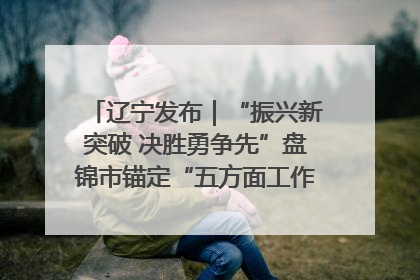 辽宁发布｜“振兴新突破 决胜勇争先”盘锦市锚定“五方面工作”力争全年地区生产总值增长5.5%左右