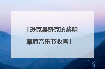 逊克县奇克镇黎明草原音乐节收官