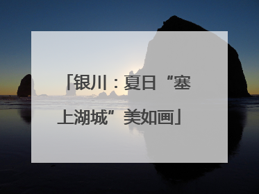银川：夏日“塞上湖城”美如画