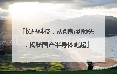 长晶科技，从创新到领先，揭秘国产半导体崛起