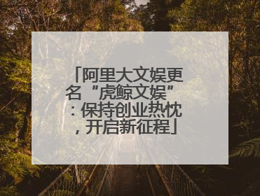 阿里大文娱更名“虎鲸文娱”：保持创业热忱，开启新征程