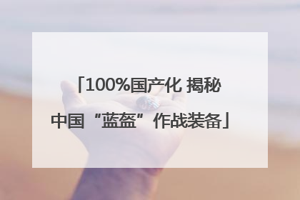 100%国产化 揭秘中国“蓝盔”作战装备
