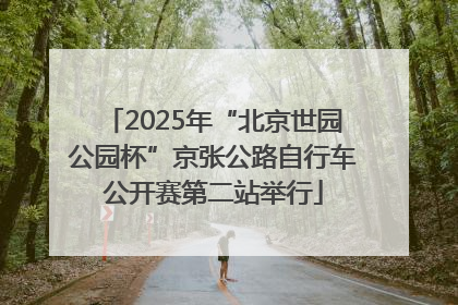 2025年“北京世园公园杯”京张公路自行车公开赛第二站举行