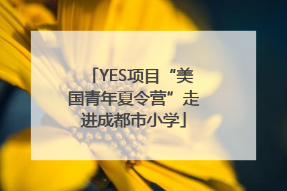 YES项目“美国青年夏令营”走进成都市小学